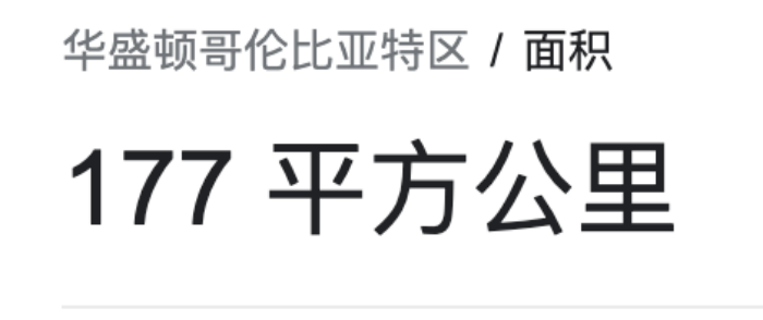 华盛顿的陆地面积