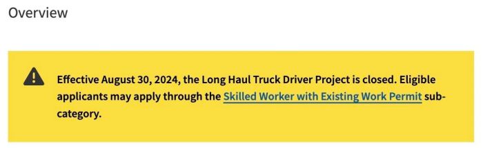 Long Haul Truck Drivers