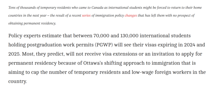加拿大留学生拿不到永居