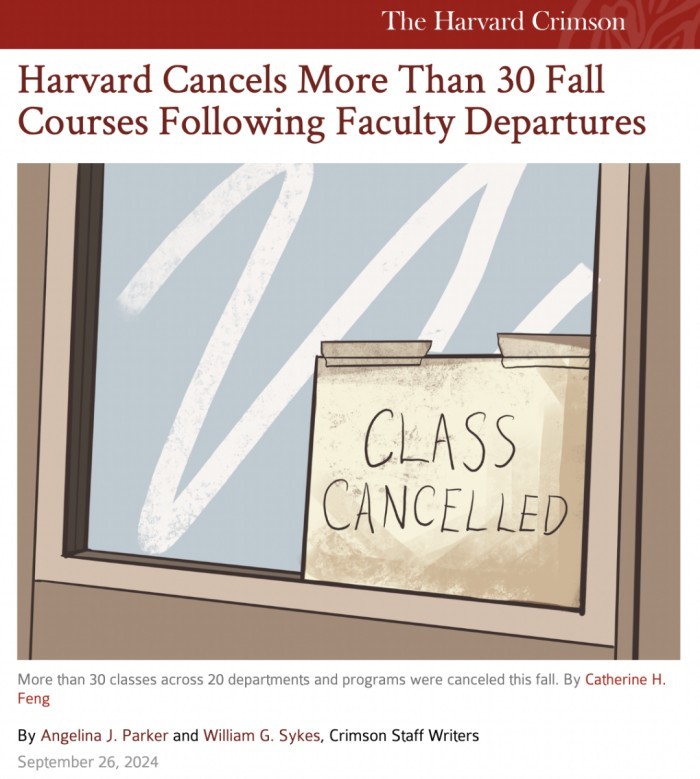 哈佛取消秋季课程
