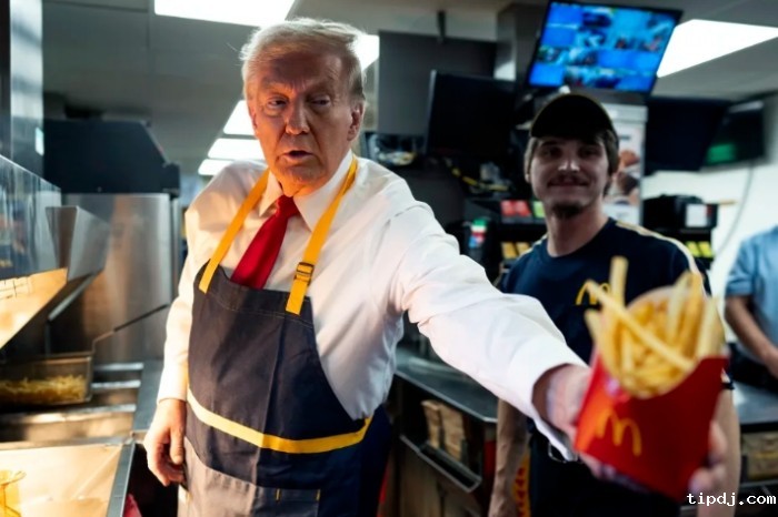 特朗普炸薯条