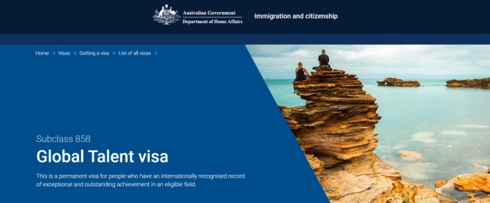 澳洲国家创新签证NIV