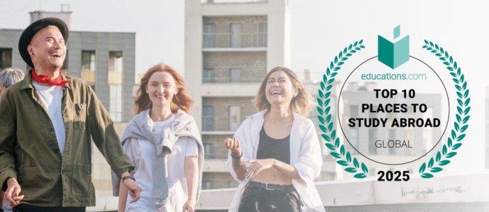 2025全球十大留学国家排名