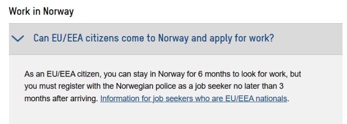 欧盟公民在挪威特权