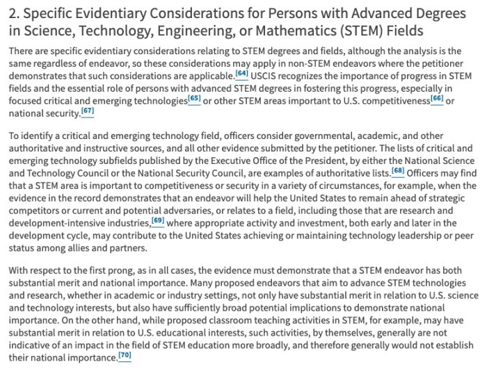 国家重要性的评估依据更细化