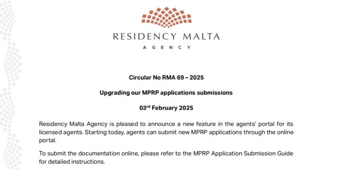 马耳他MPRP申请系统