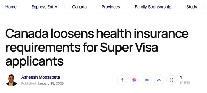 加拿大父母团聚迎来利好