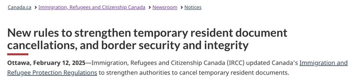 加拿大移民和难民保护条例