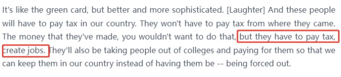 不要求全球征税