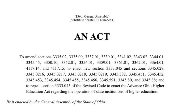 参议院第1号法案