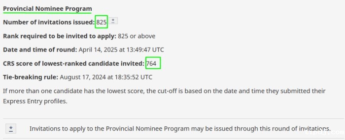 加拿大EE取消LMIA加分后首抽