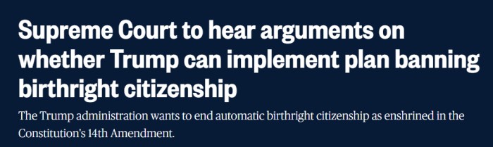 美国最高法院放大招