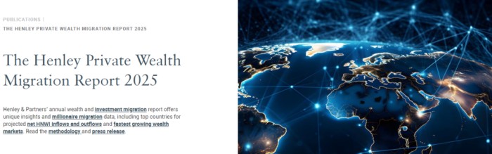 全球私人财富迁徙报告2025