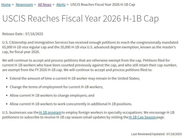 H1B抽签结束 H1B抽签结束