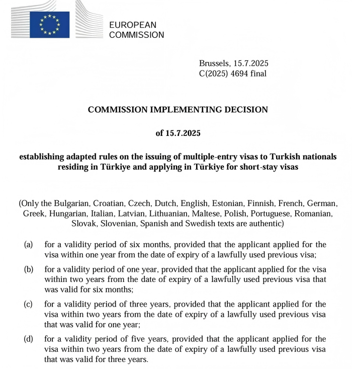 递进式长期申根签证