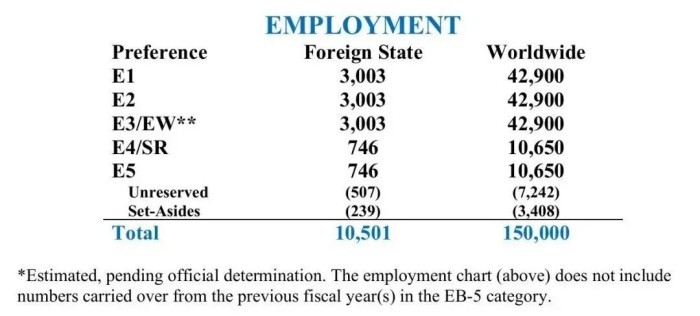 2025财年职业移民签证