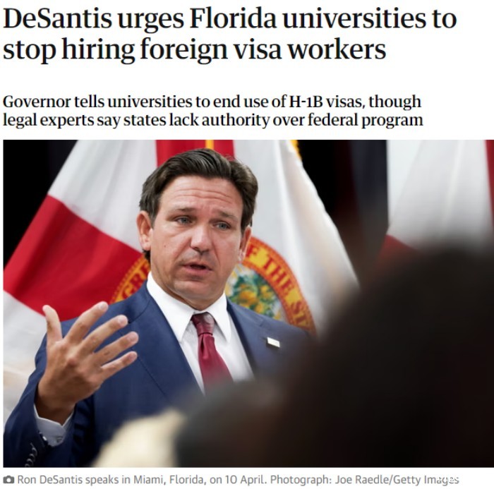 佛罗里达州州长罗恩·德桑蒂斯 佛罗里达州州长罗恩·德桑蒂斯