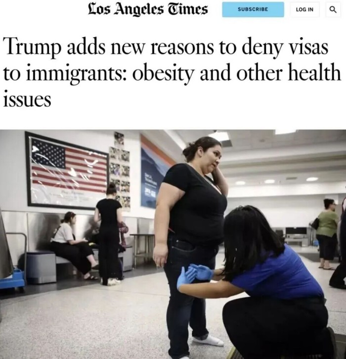 川普政府加码公共负担