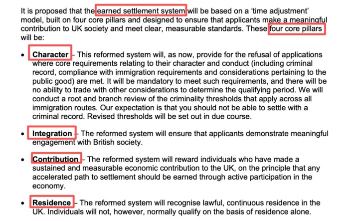 更高要求的融入条件