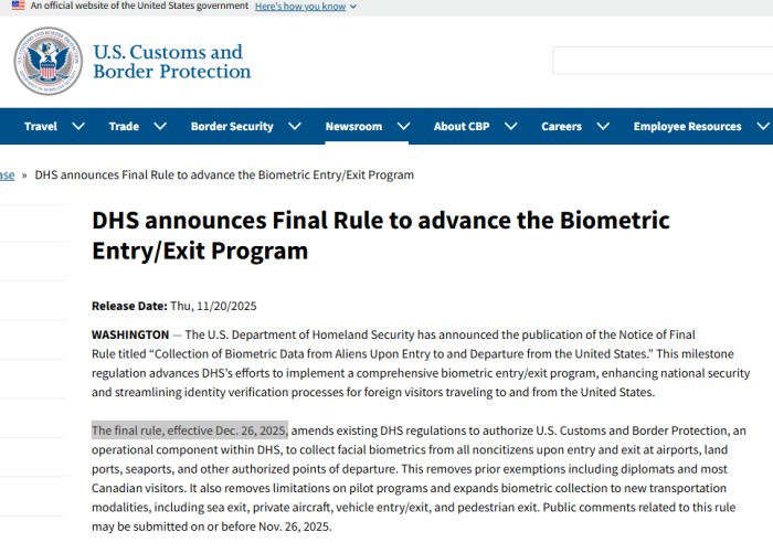 生物识别全面覆盖