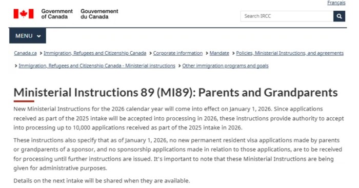 加拿大暂停父母团聚移民